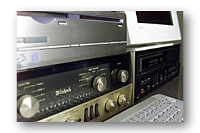 PCV-M next to AV equipment