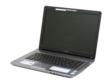 A gray Sony Vaio VGN-FE