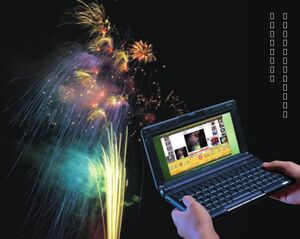 Taking a picture with the PCG-C1